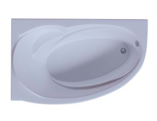 Акриловая ванна Aquatek Бетта BET170-0000099 170х97 см левая с фронтальным экраном сборно-разборный сварной каркас