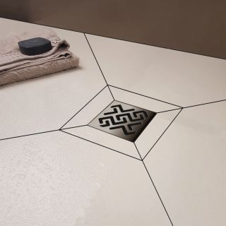 Душевой трап Berges Platz Antik 091161 15см хром глянец