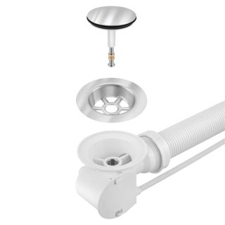 Слив-перелив для ванны Berges полуавтомат 60см 051009