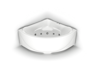 Акриловая ванна Bas Модена 150x150 см без гидромассажа