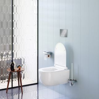 Подвесной унитаз Damixa Scandinavian Pure безободковый белый DX36C1701SC