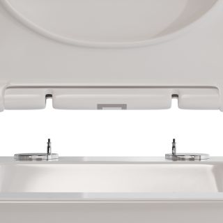 Подвесной унитаз Berges Sigma Rimless 082254 быстросъёмное сиденье дюропласт белый