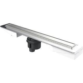 Berges Wasserhaus C1 Norma 80 090039 Душевой лоток Матовый хром