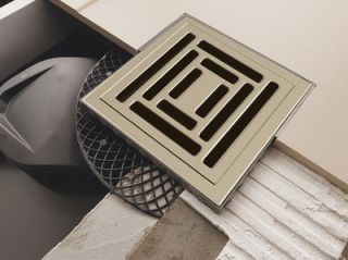 Душевой трап Berges Wasserhaus Platz Uno 090169 10x10 см