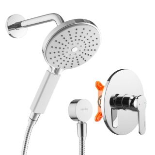 Душевой комплект Swedbe Platta 5530 с магнитным держателем хром