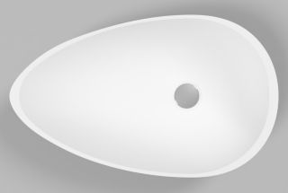 Раковина Whitecross Sapphire 0710.056033.200 56см белый матовый