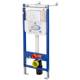 Инсталляция для подвесного унитаза Aquanika Basic ComboFix 10.702.45B.02.19 с клавишей смыва хром