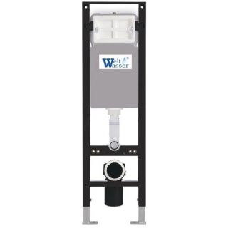 Комплект унитаза с инсталляцией WeltWasser Amberg 350 + Baarbach 004 GL-WT + Amberg RD-BL 10000012284 белый глянец