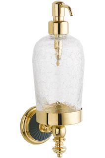 Дозатор Boheme Palazzo Nero золото 10167