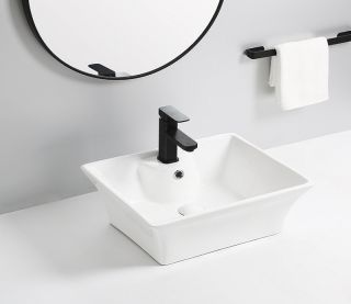 Раковина-чаша CeramaLux 9108 Белая 50 см