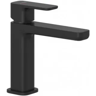 Смеситель для раковины Kludi Renon 422893975 чёрный матовый