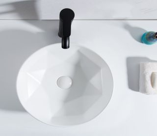 Раковина-чаша CeramaLux 9425 белая 41 см