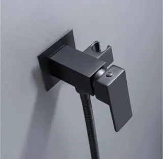 Гигиенический душ со смесителем Boch Mann Reisa BM10413 чёрный