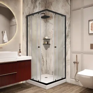 Душевой уголок Parly ZFQ81B 80x80см с поддоном