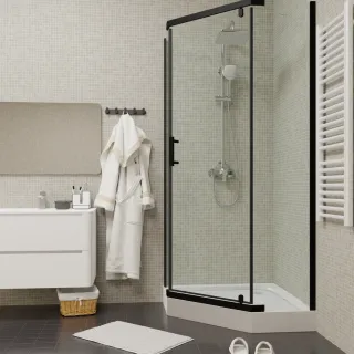 Душевой уголок Parly ZPE911FB 90x90см с поддоном