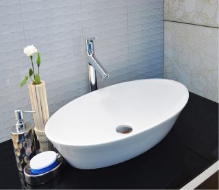 Раковина-чаша CeramaLux 9397 белая 60.5 см