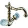 Смеситель для раковины Boheme Crystal бронза 312-CRST