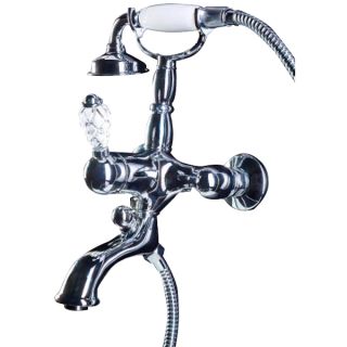 Смеситель для ванны Boheme Crystal хром 263-CRST