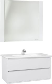 Тумба под раковину Bellezza Лоренцо 100см белый 00000007031