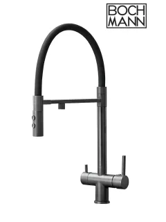 Смеситель для кухни Boch Mann TORRE GR BM11170  серый