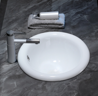 Раковина  CeramaLux 1203 белая 50 см