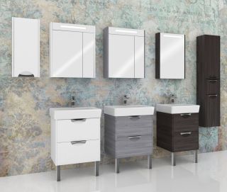 Тумба под раковину Акватон Сильва 60см дуб фьорд 1A211801SIW60