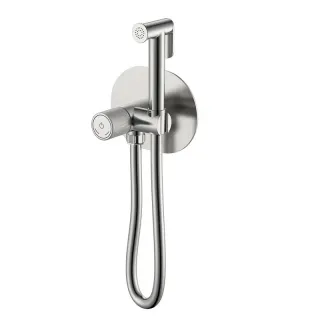 Гигиенический душ со смесителем Boheme Tech 157-NB брашированный никель