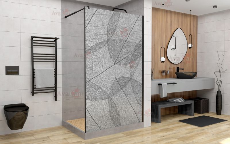 Душевая перегородка AvaCan MB120 MT чёрный