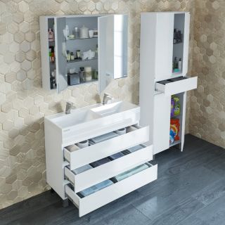 Пенал СанТа Марс 700167 60см белый