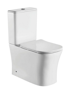 Унитаз CeramaLux 1218A с бачком и сиденьем Микролифт