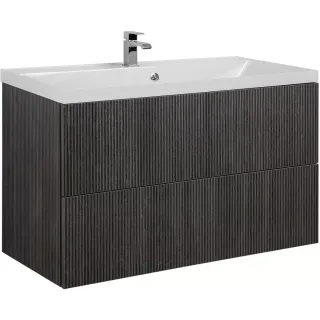 Тумба под раковину ArtMax Verona AM-Verona-Push-1000-2C-SO-KD 100 см кадена дарк