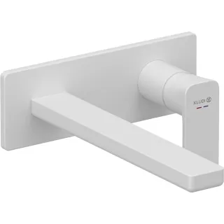 Смеситель для раковины Kludi Renon 422455375 белый матовый