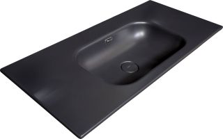 Раковина Armadi Art Vallessi 100см антрацит 838-100-A