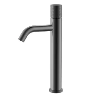 Смеситель для раковины Boheme Stick Touch 122-GM.2 оружейная сталь