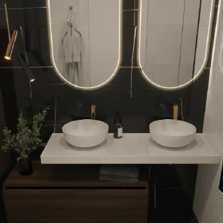 Столешница Armadi Art Flat 869-140-CLCT 140 см calacatta