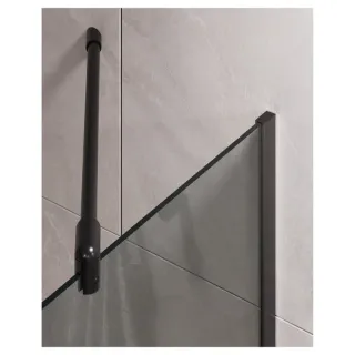 Шторка на ванну Timo T24 70 см чёрный