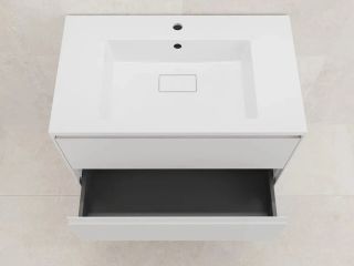 Тумба под раковину подвесная Style Line Лима ЛС-00002354 80 см белый матовый