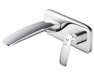 Встраиваемый смеситель для раковины Rose R1141 хром