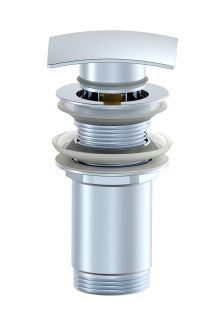 Донный клапан для раковины Wonzon & Woghand WW-88SS08-CR хром