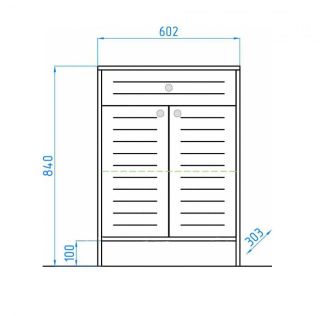 Комод Style Line Кантри 60 ЛС-00000464