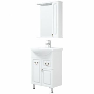 Зеркало-шкаф Corozo Элегия 60см белый SD-00000006