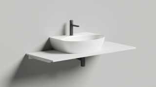 Подвесная раковина Salini Alda Wall 02 S-Stone 140322MRF 58см RAL полностью