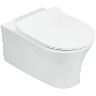 Инсталляция Jacob Delafon E21731RU-BL с безободковым унитазом Aleo сиденье с микролифтом клавиша смыва чёрная матовая