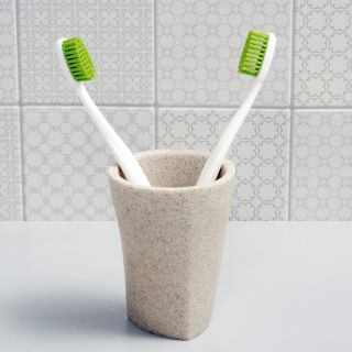 Стакан для зубных щеток WasserKraft Ohre K-37728 бежевый