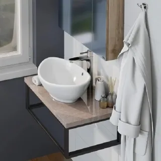 Столешница Санта 900147 80 см речной песок