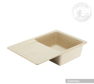 Мойка кухонная Акватон Аманда 78см шампань