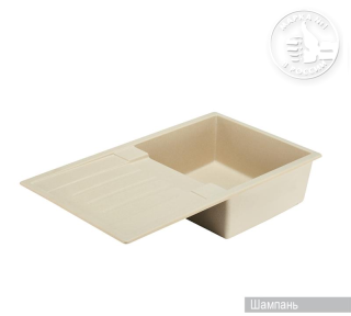 Мойка кухонная Акватон Верона 86 см шампань