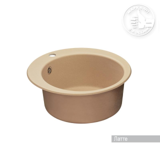 Мойка кухонная Акватон Иверия 48 см латте