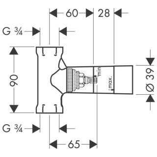 Скрытая часть Hansgrohe 15970180
