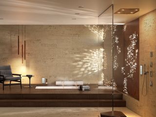 Верхний душ Bossini Dream Flat H38381.030 37 см хром